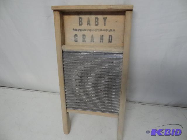 lot 106 image: Baby grand wash board...