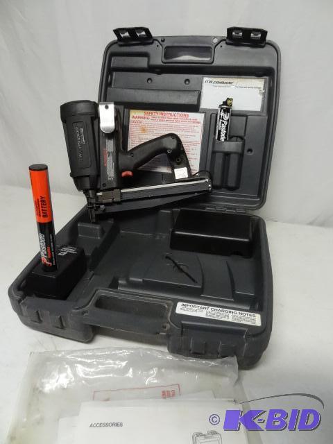 lot 12 image: Paslode finish nailer. Cordless. 1 battery an...