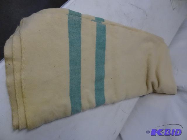 lot 130 image: wool blanket...
