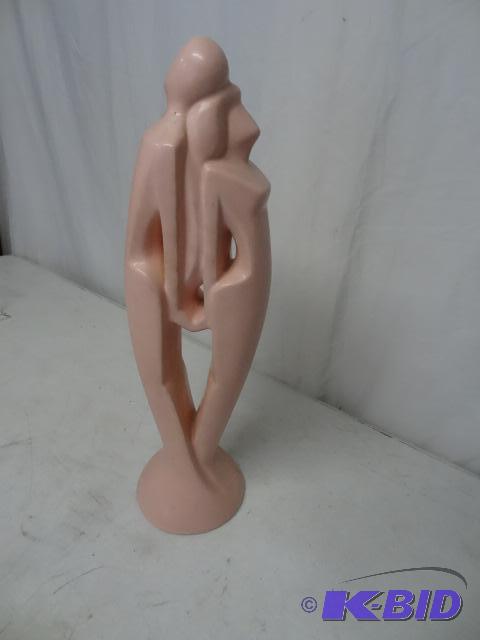 lot 140 image: Pink statuette...