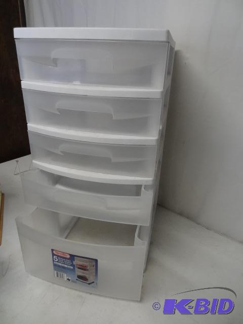 lot 148 image: 5 drawer storage unit...