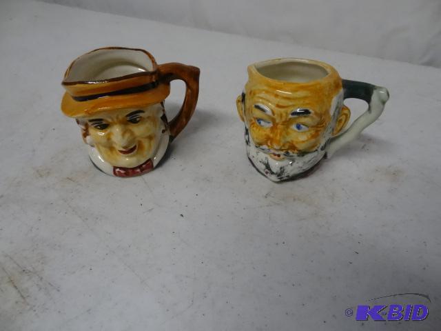 lot 163 image: Mini mugs. Occupied Japan...