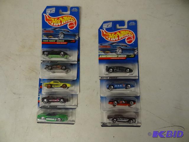 lot 170 image: 9 boxed hot wheels...
