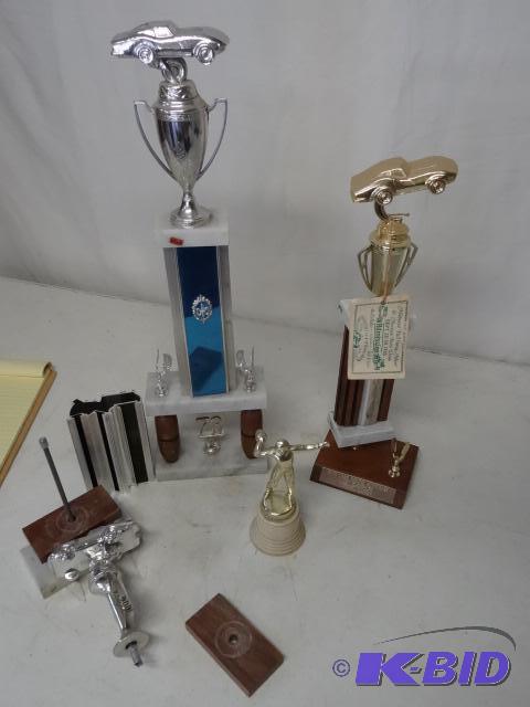 lot 183 image: Various trophies and parts....