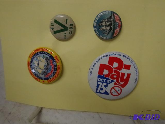 lot 196 image: Collector pins...