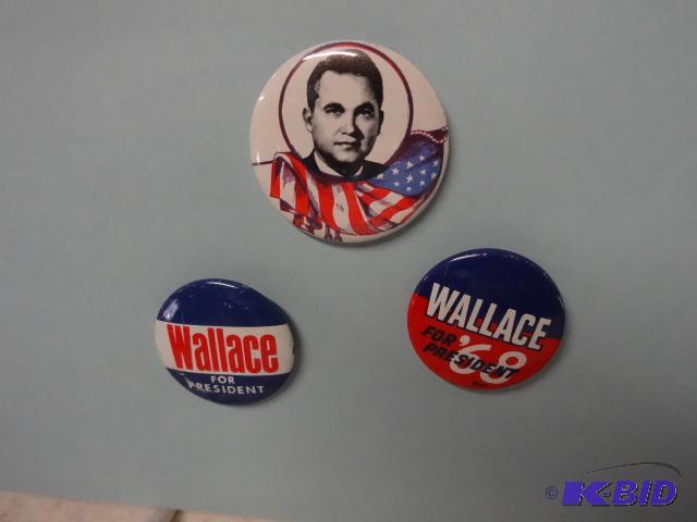 lot 198 image: Wallace pins...