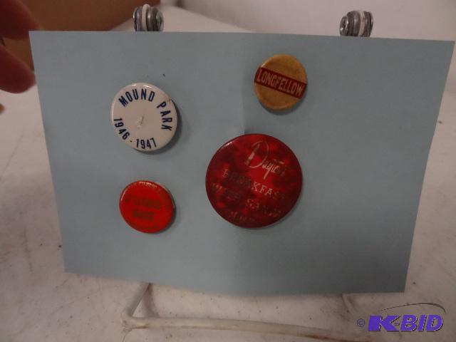 lot 202 image: Collector pins...