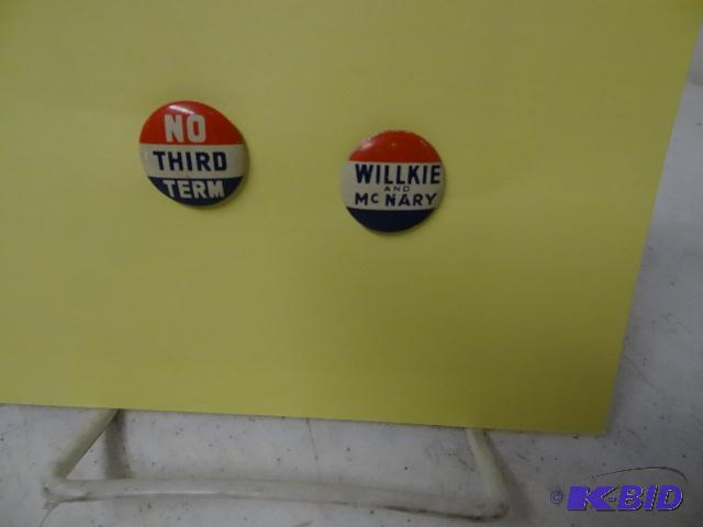 lot 205 image: Collector pins...