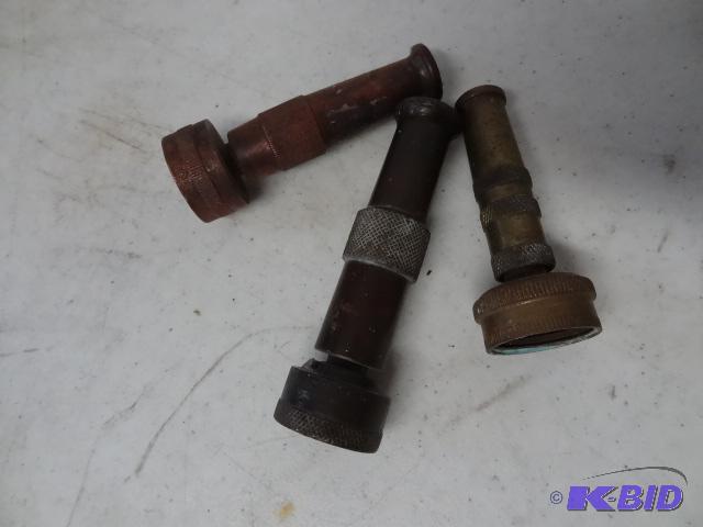 lot 213 image: 3 hose nozzles...