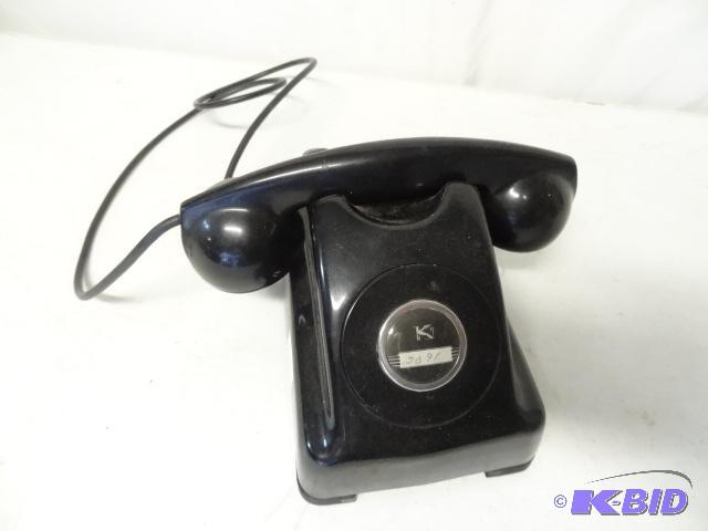 lot 43 image: Vintage phone...