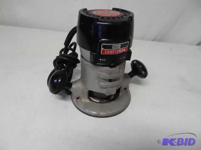 lot 7 image: Craftsman router model 315.17361...
