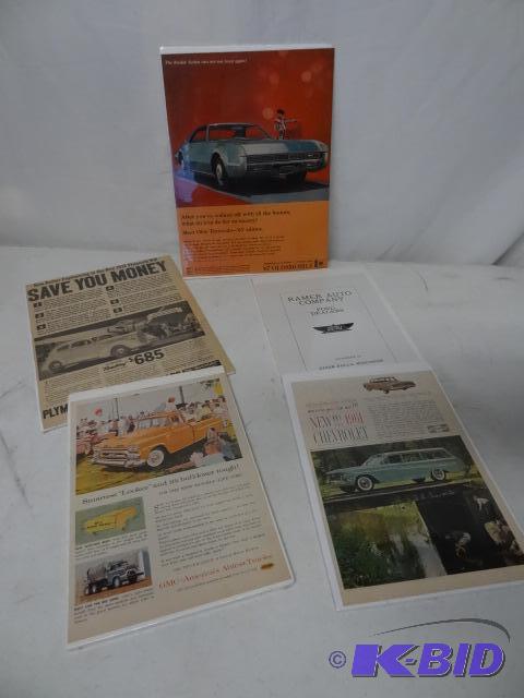 lot 78 image: Auto advertising...
