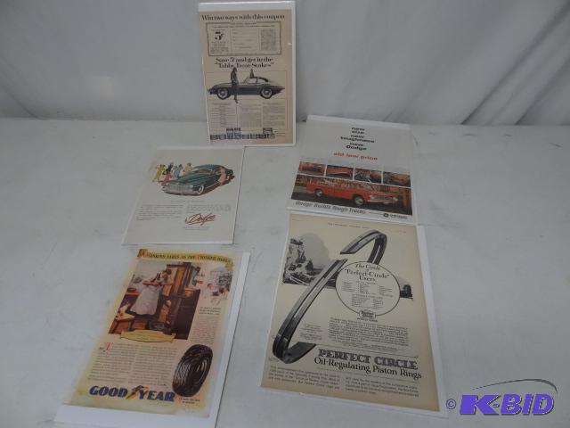 lot 79 image: Auto advertising...