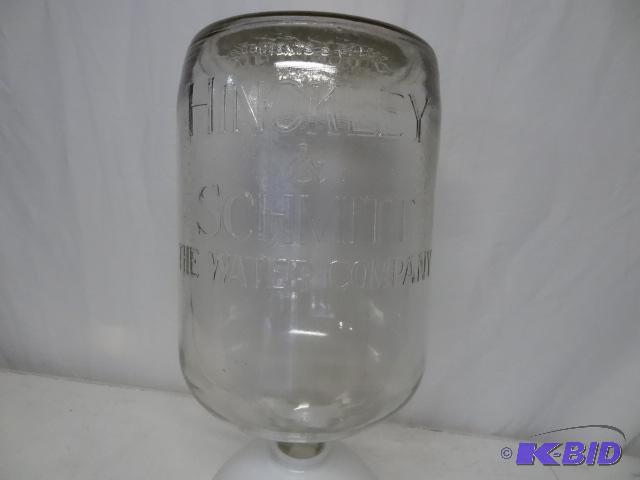 lot 89 image: 5 gal embossed water jug...