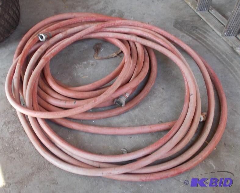 lot 33 image: 1 Lot of Commercial Air Compressor Hose In Go...