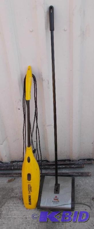 lot 49 image: Bissel Natural Sweeper With Eureka The Boss V...