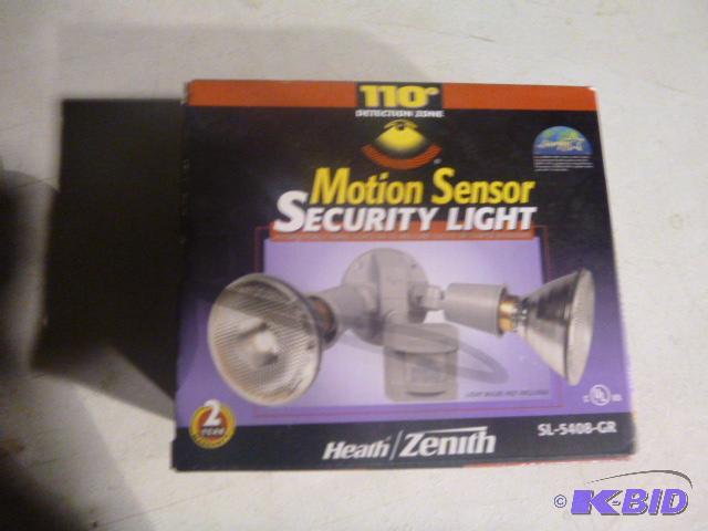 lot 103 image: Zenith Motion Sensor Security Light...
