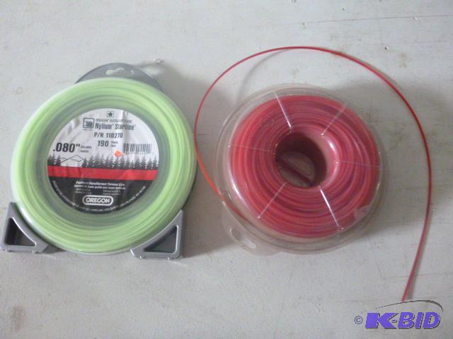 lot 116 image: 2 Spools of Trimmer Line...