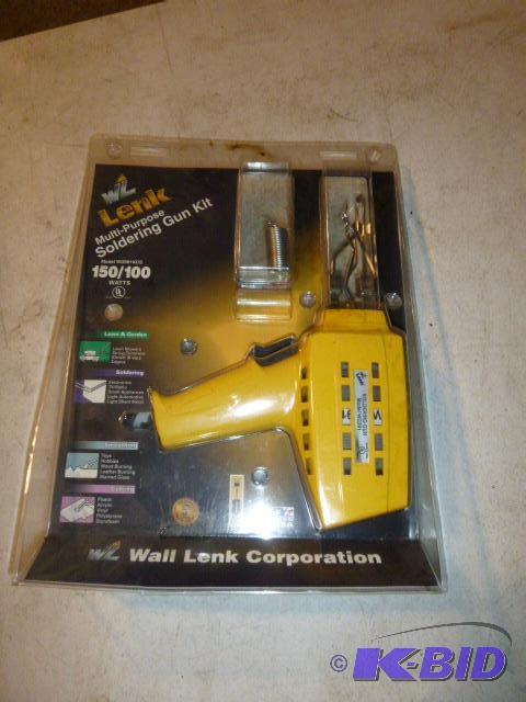 lot 12 image: New WL Lenk Multi-Purpose Soldering Gun Kit...