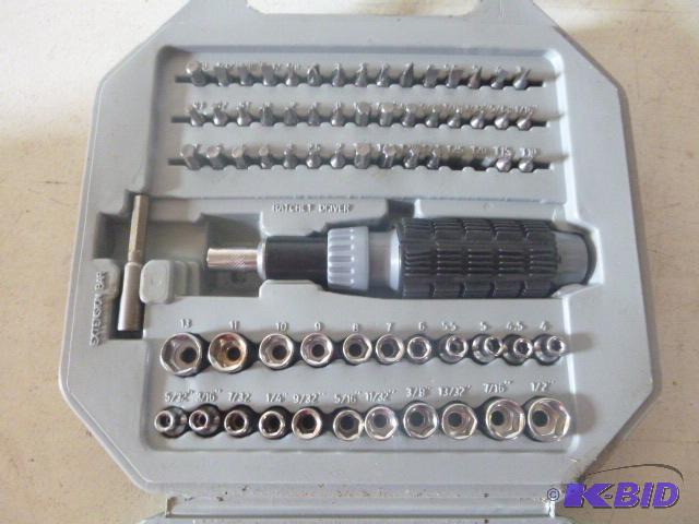 lot 175 image: Driver Set with Case Missing 2 bits....