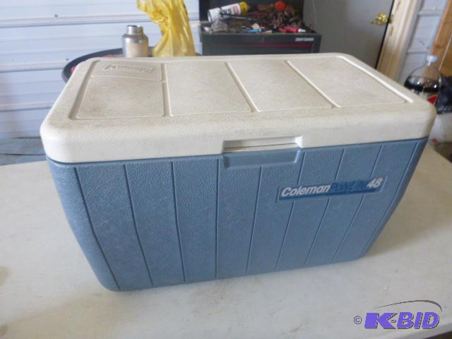 lot 182 image: Coleman Polylite&nbsp48 Cooler...