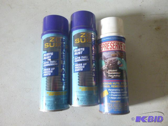 lot 195 image: 3 Case of Unused Zep PenetratingOil 1 lb. 2 o...