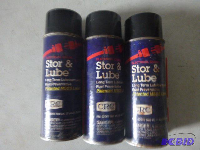 lot 205 image: 3 Cans of CRC Electrical Grade Stor &...