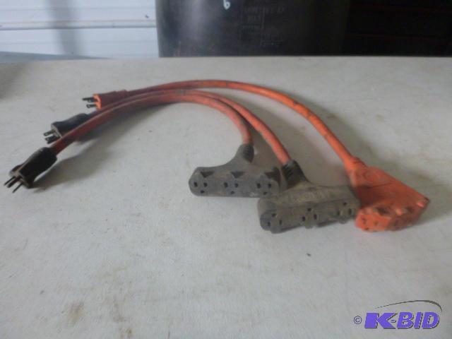 lot 224 image: 3 - 3 Plug Cords...