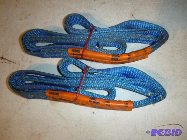 lot 45 image: 2 Sharrow 1" X 6 Nylon Lifting Strap 3 ...