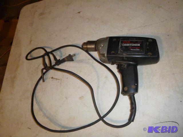 lot 51 image: Craftsman 12" Reversible Drill Model #3...