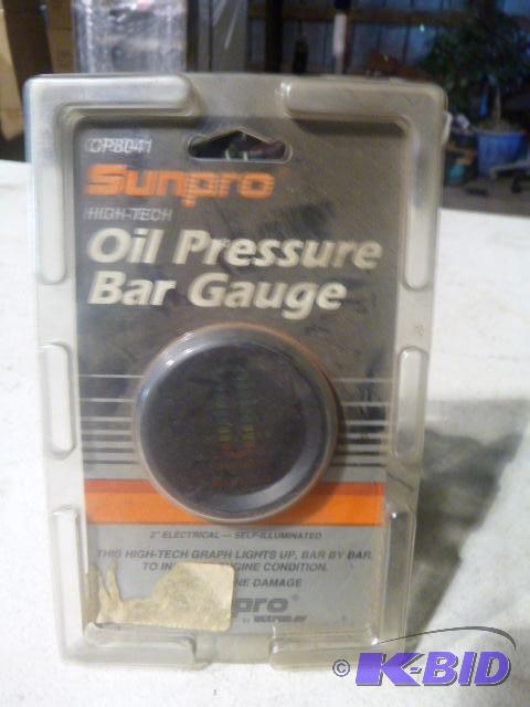 lot 74 image: Sumpro Oil Pressure Bar Gauge CP8041....