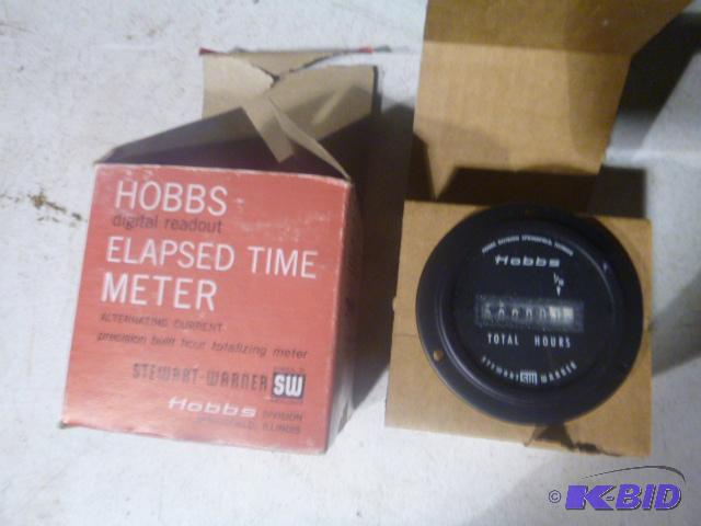 lot 77 image: Hobbs Elapsed Time Meter...