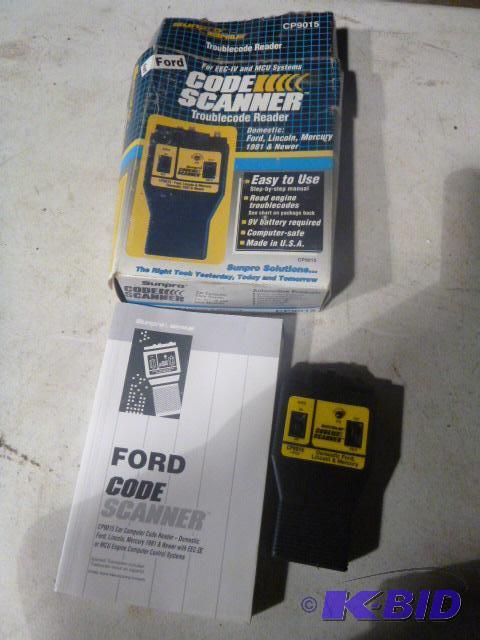 lot 79 image: Sunpro Code Scanner Ford, for EEC-IV and MCU ...