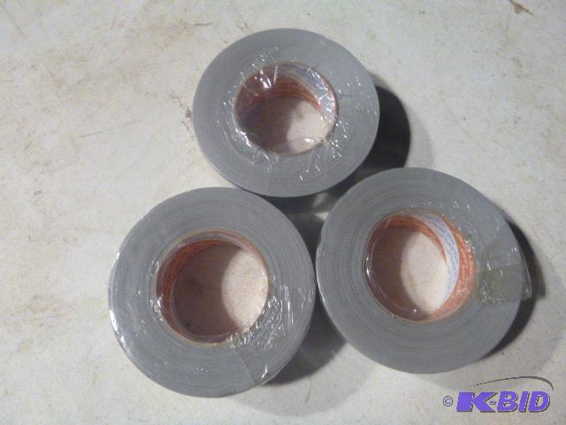 lot 80 image: 3 Rolls of Duct Tape 2" X 60 yards....