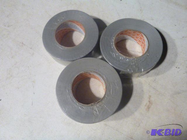 lot 81 image: 3 Rolls of Duct Tape 2" X 60 yards....