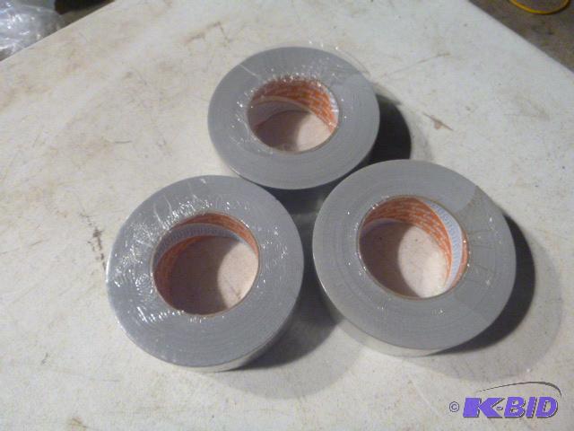 lot 83 image: 3 Rolls of Duct Tape 2" X 60 yards....