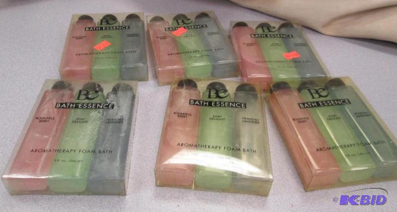 Qty 6 Bath Essence Aromatherapy foam bath Bou...