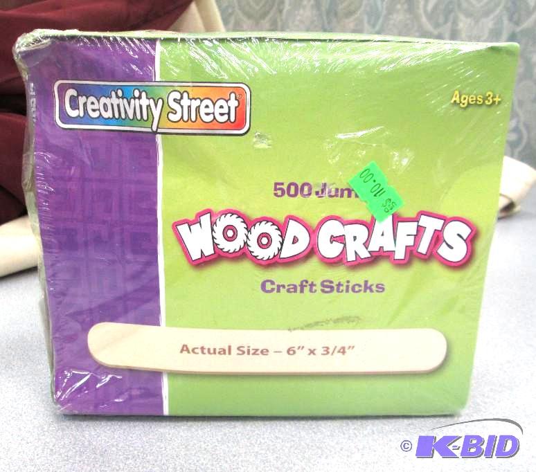 Creativity street 500 Jumbo wood crafts Craft...
