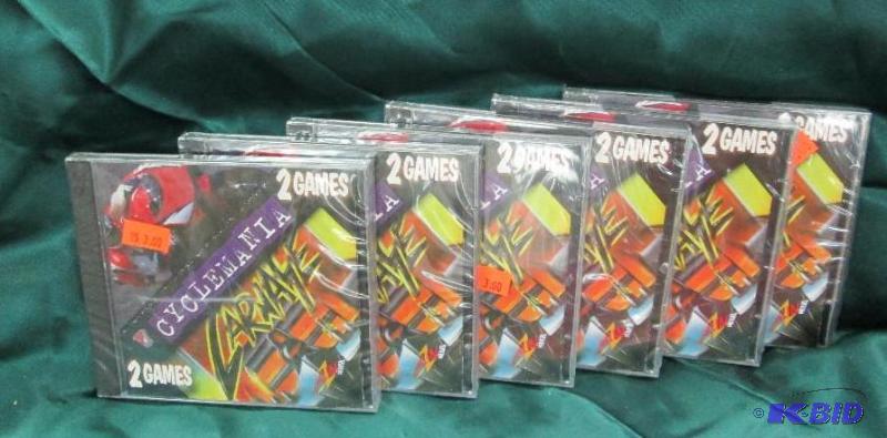 Qty 6 Cyclemania 2 games-computer...