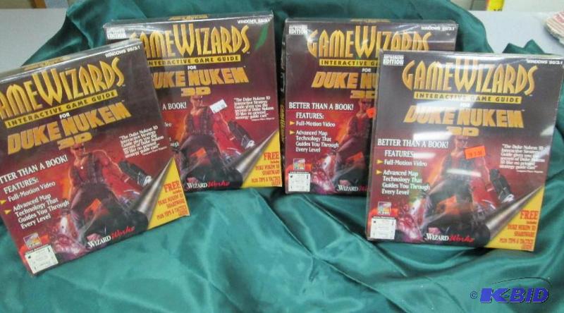 Qty 4 Game Wizards interactive game guide for...