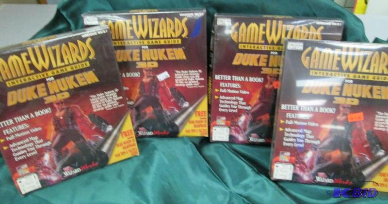 Qty 4 Game Wizards interactive game guide for...