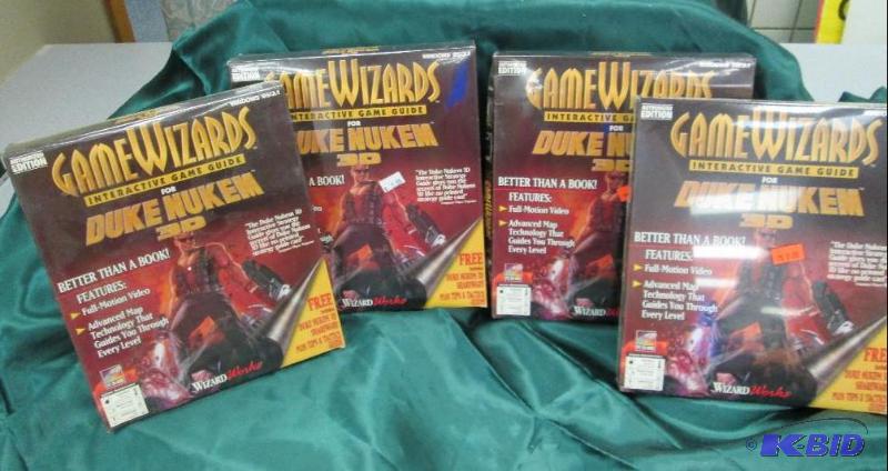 Qty 4 Game Wizards interactive game guide for...
