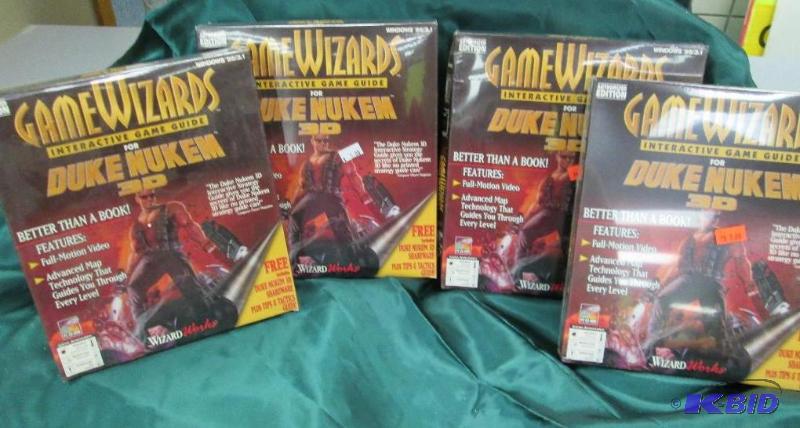 Qty 4 Game Wizards interactive game guide for...