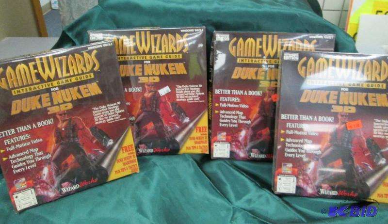 Qty 4 Game Wizards interactive game guide for...
