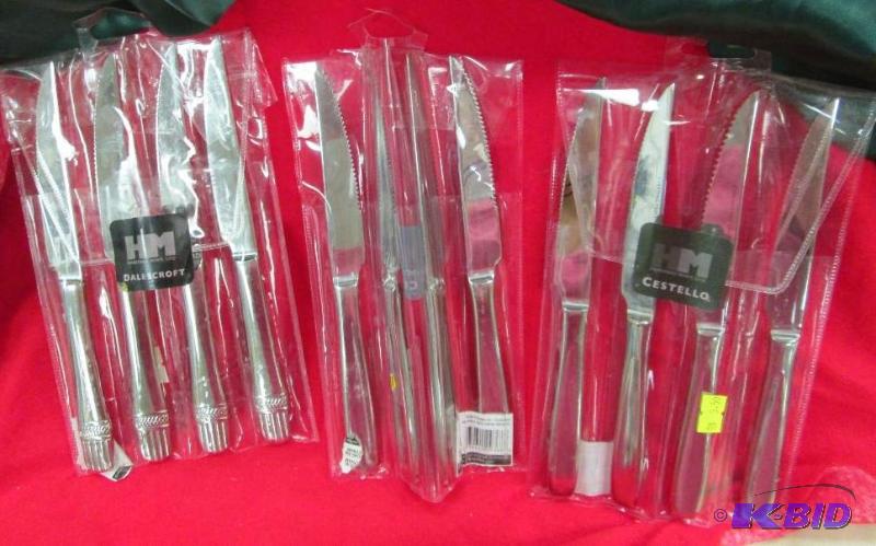 Qty 3 pkg of knives...