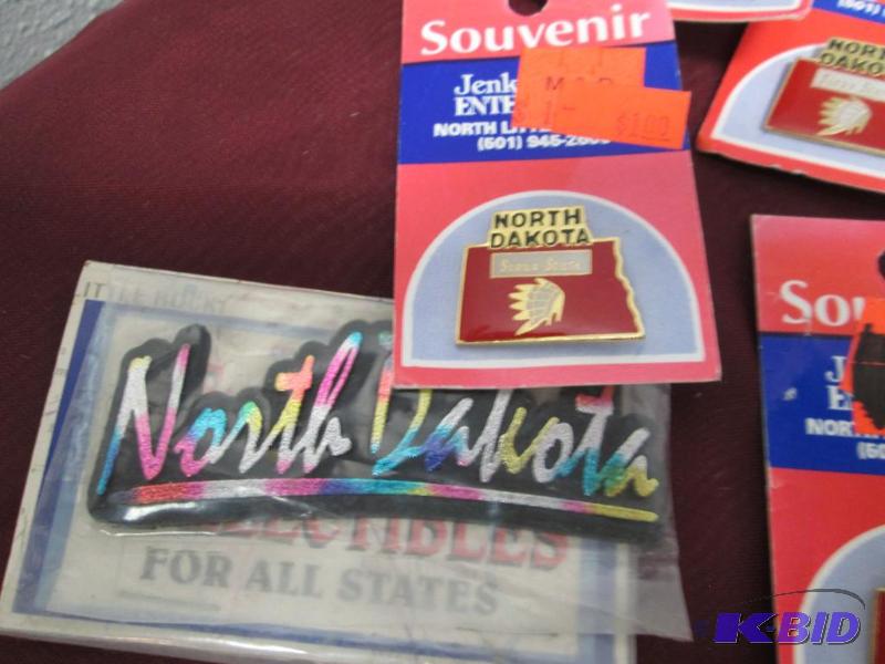 Qty 12 North Dakota you can pin it on your sh...