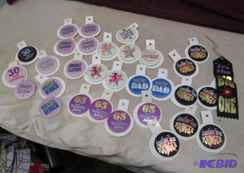 Qty 31 different kinds of buttons some say Co...