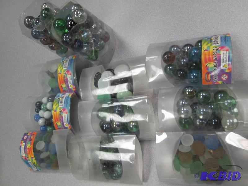 Qty 11 Different size, color, and shapes of m...