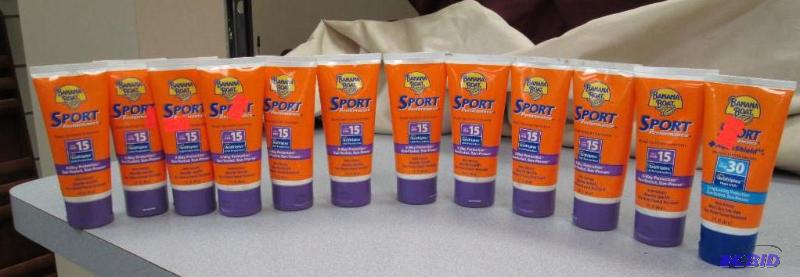 Qty 12 Banana boat sport performance SPF 15 a...