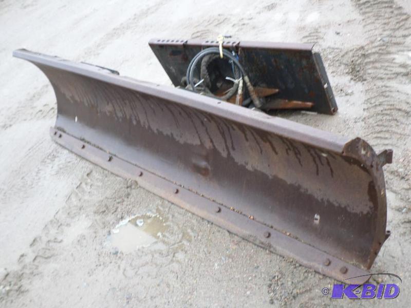 Bobcat 8ft Universal Hydraulic Snow Plow, Rem...